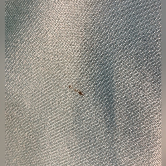 Vintage Levis Bend Over Pants 26W 40 Slacks Blue Tapered Leg Womens 25” Inseam - Picture 4 of 6